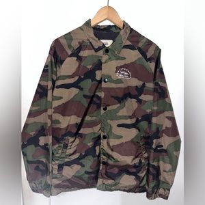 Vans camouflage windbreaker